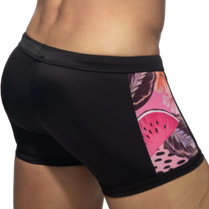 Boxer De Bain Hydrangea Noir Addicted