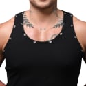 Andrew Christian F.A.G. Capsule X-Rated Tank - Black