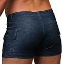Andrew Christian Short Cargo Stretch Skinny Indigo