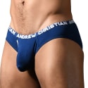 Andrew Christian Almost Naked Fly Tagless Briefs - Navy