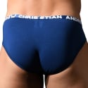 Andrew Christian Almost Naked Fly Tagless Briefs - Navy