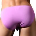 Andrew Christian Almost Naked Deep V Cut Briefs - Wildberry