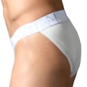 Andrew Christian Slip Almost Naked Vibe Sports Blanc