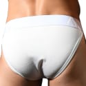 Andrew Christian Slip Almost Naked Vibe Sports Blanc