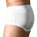 Andrew Christian Boxer Almost Naked Vibe Sports Blanc