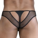 CandyMan String Fishnet Noir