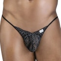 CandyMan String en Dentelle Noir