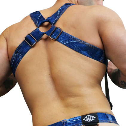 Breedwell Loaded Denim Harness - Dark Indigo