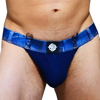 Jock Strap Loaded Denim Bleu Marine Breedwell