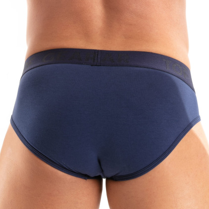 Slip Access Coton Bleu Marine TOF Paris