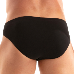Slip Bikini Access Coton Noir TOF Paris
