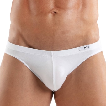 Slip Bikini Access Coton Blanc TOF Paris
