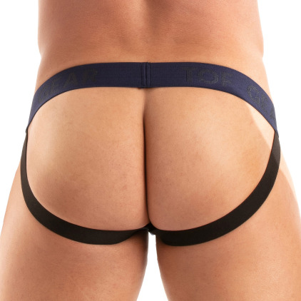 Jock Strap Access Coton Bleu Marine TOF Paris