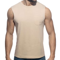 Débardeur Basic Beige Addicted
