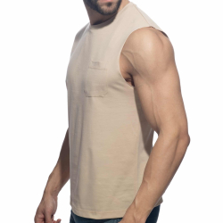 Addicted Basic Tank Top - Beige