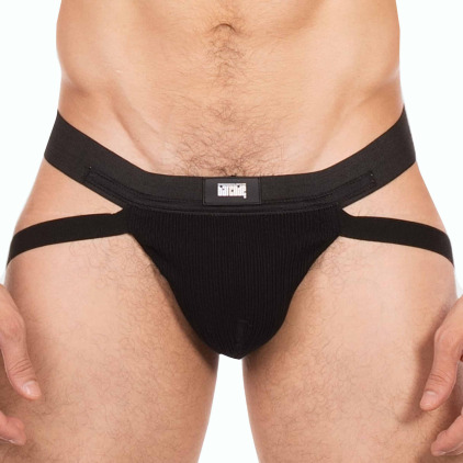 Jock Strap Anton Noir Barcode