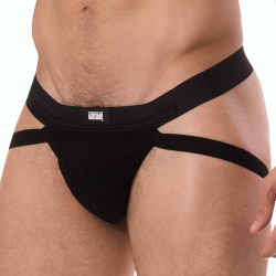 Jock Strap Anton Noir Barcode