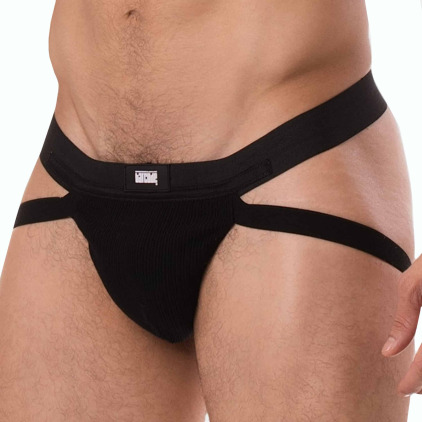 Jock Strap Anton Noir Barcode