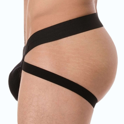 Jock Strap Anton Noir Barcode