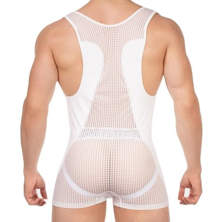 Barcode Body Sanke Mesh Blanc