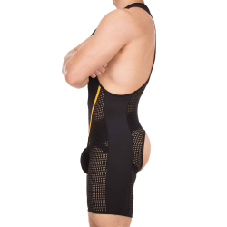 Body Chaps Krish Noir - Jaune Barcode