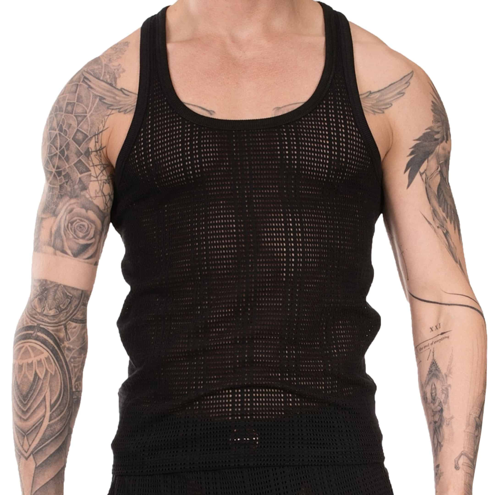 Barcode Barnabé Tank Top - Black | INDERWEAR