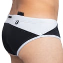 YEAH! Dynamite Swim Briefs - Black - White