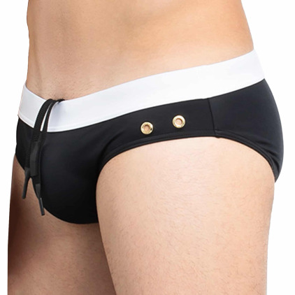 Slip de Bain Splendor Noir YEAH!