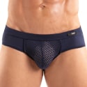 TOF Paris Slip Tentation Microfibre Marine