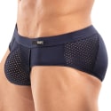 TOF Paris Temptation Microfiber Briefs - Navy