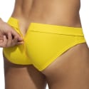AD Fetish Slip de Bain Allover Zip Jaune