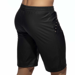 AD Fetish Rub Tape Long Shorts - Black