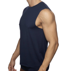 Débardeur Veloz Dry Bleu Marine Addicted
