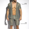 ES Collection Ibiza Retro Shirt - Khaki