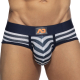 Navy / White