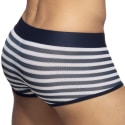 Addicted Sailor Mesh Trunks - Navy - White
