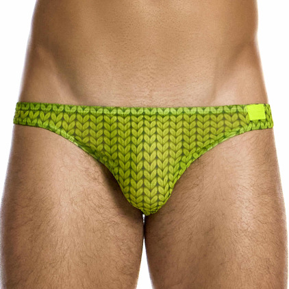 Modus Vivendi Illusion Low Cut Briefs - Lime