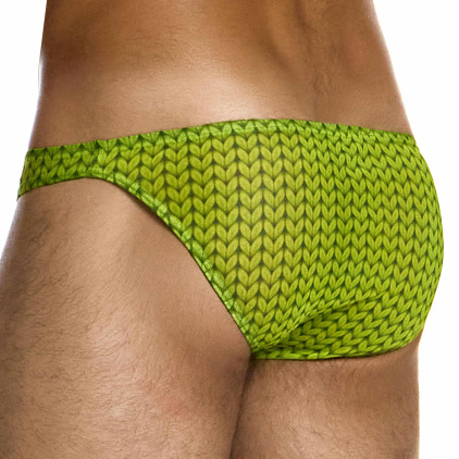 Modus Vivendi Illusion Low Cut Briefs - Lime
