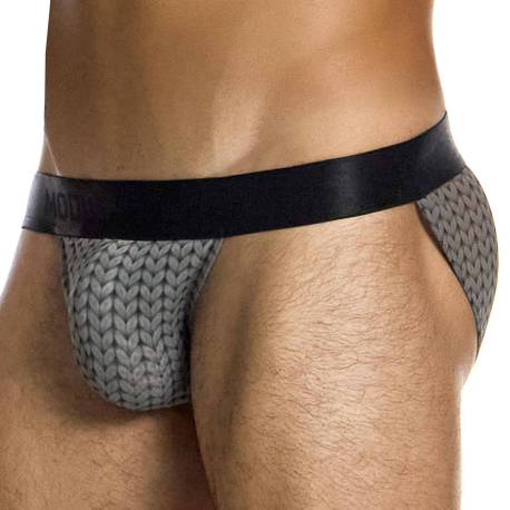 Modus Vivendi Illusion Tanga Briefs - Black