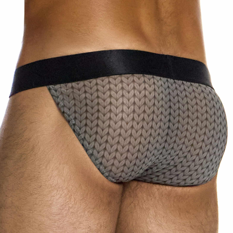 Modus Vivendi Illusion Tanga Briefs - Black