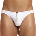Modus Vivendi Slip de Bain Low Rise Chameleon Blanc
