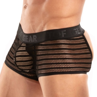 TOF Paris Mykonos Bottomless Trunks - Black