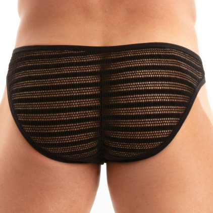 Slip Bikini Mykonos Noir TOF Paris
