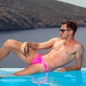 SKU String de Bain Rose Fluo