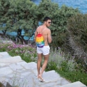 SKU Good As You Beach Bag - Rainbow