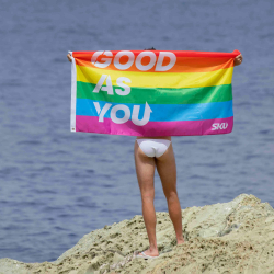 Drapeau Good As You Arc-en-Ciel SKU