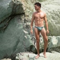 SKU Microfiber Briefs - Khaki