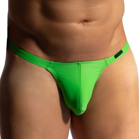 Manstore M2474 Tower Swim Thong - Green