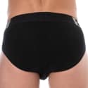 Emporio Armani Slip Megalogo Coton Noir