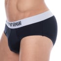 Emporio Armani Slip Basic Microfiber Marine